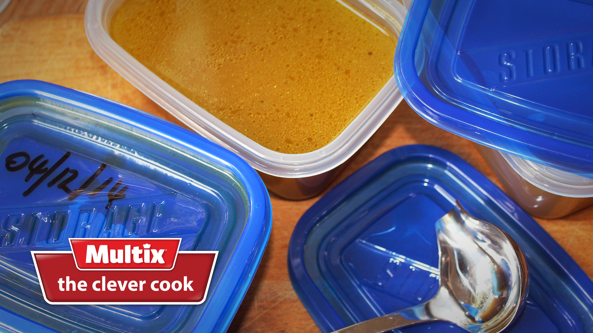 Home made chicken stock Multix