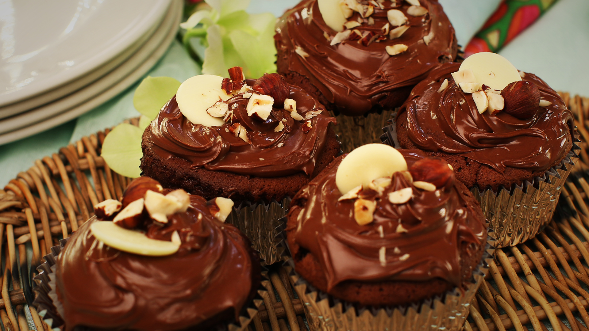Chocolate Nutella cupcakes - Multix