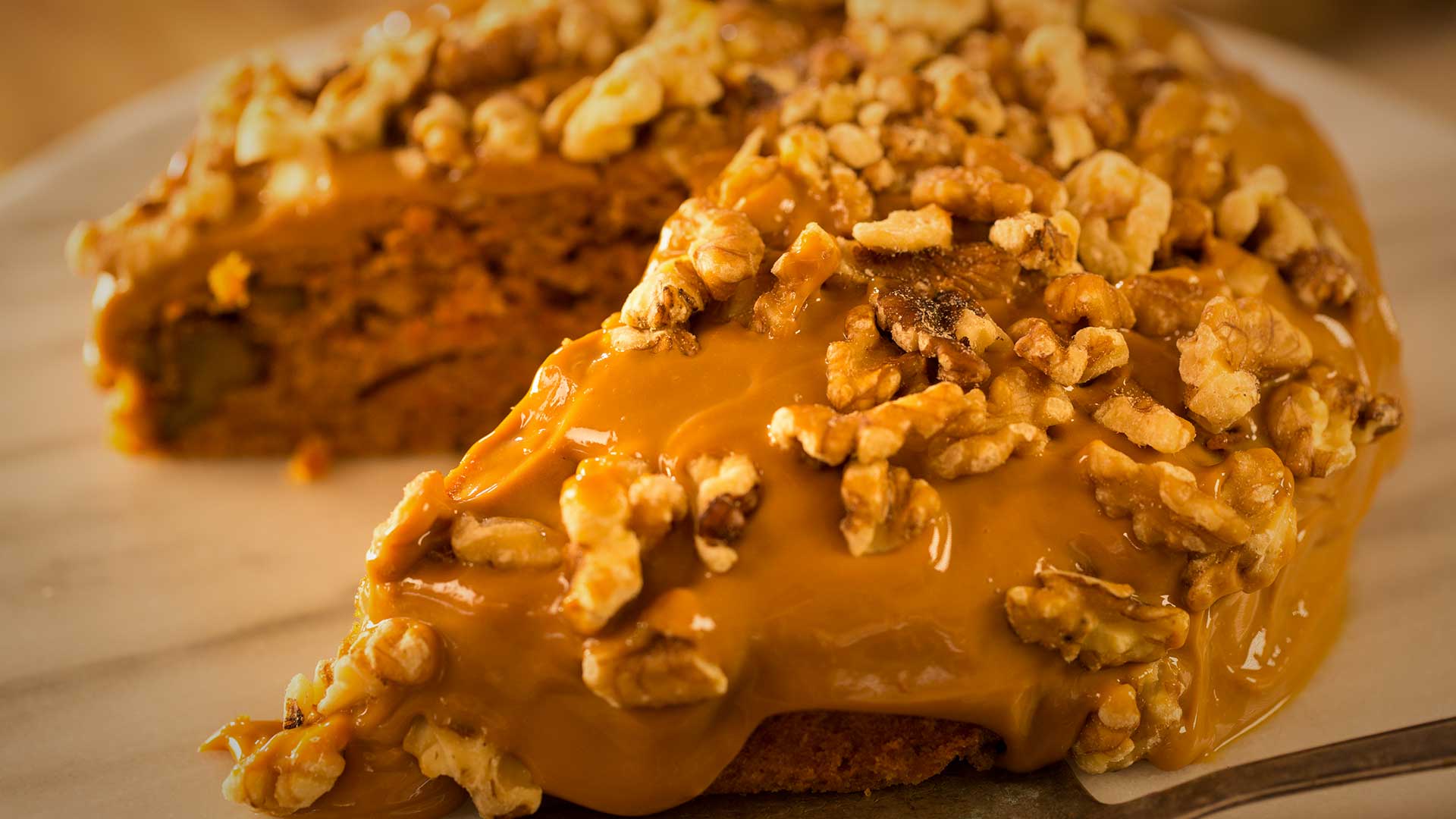Carrot cinnamon and caramel cake - Multix