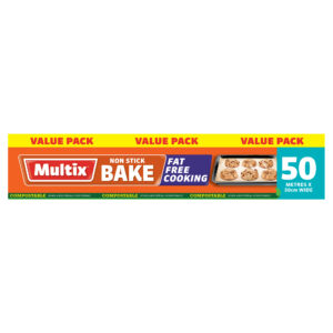 Multix Non Stick Bake 50m x 30cm