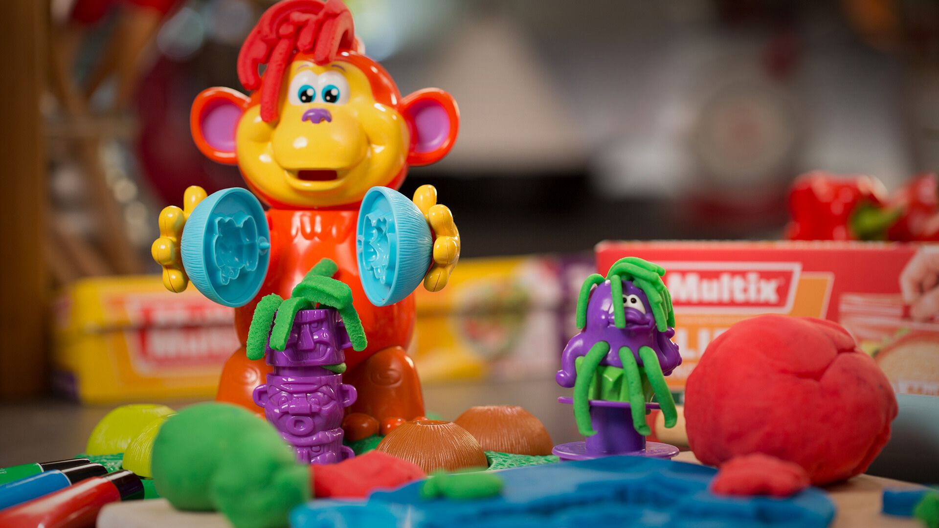 Homemade play dough - Multix